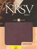 The New Revised Standard Version Bible: Pocket Edition[Burgundy Leather]