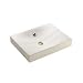 Kohler K-2954-55 Strela Topmount Fireclay Bathroom Sink K-2954-55 Innocent Blush