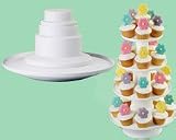Wilton 4-Tier Stacked Cupcake and Dessert Tower