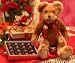 Valentine Teddy Bear Valentine's Day Gift Basket
