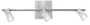 Access Lighting 52142-BS/FCL Ryan Bar Wall Fixture, Brushed Steel Finish with Frosted Crystal Glass