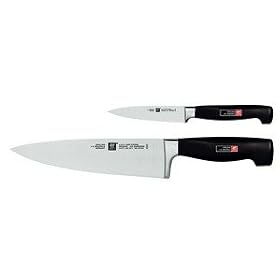 J.A. Henckels Four Star 2-Piece Chef's Set by Henckels