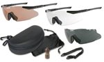 ESS Eye Safety Systems ICE Tactical LE Kit (Medium/Large Fit) Includes 2 complete sets, lens, hard case and pouch 740-0007