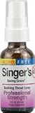 Alcohol Free Singer's Saving Grace Professional Strength - 1 oz - Liquid