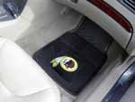 Washington Redskins 18 x 27 Heavy Duty 2-Piece Vinyl Car Mat Set