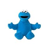 Sesame Street Gund Plush Bean Bag 6 Inch Cookie Monster