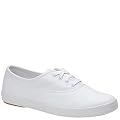 Keds Women's Champion Sneaker,White Canvas,5 M