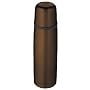 Thermos Nissan 16 Ounce Compact Stainless Steel Bottle, Espresso