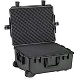 Hardigg Industries iM2720 Storm Case with Wheels, Watertight, Padlockable Case, with Multilayer Cubed Foam, Black