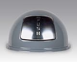 United Steel Dome Top for WB44 or WB2029 Gray Wastebasket Lid BBT1529GR