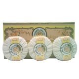 Roger & Gallet Tea Rose Perfumed Triple Milled Gift Box Soap Set-3 x 3.5 oz