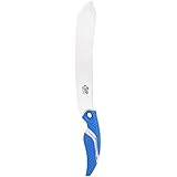 Cuda 10-Inch Titanium Bonded Butcher Knife, Blue