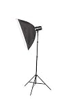 160 Watt Flash Light Kit with a Softbox