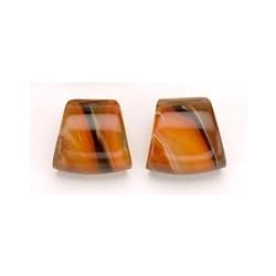 Element Earrings in Sienna