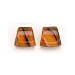 Element Earrings in Sienna