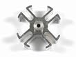 Aluminum Fan Spacer Kit For Use w/Flex Fans AMC/Ford/GM Incl. 1 in. Spacer/Washer/Bolts