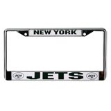 New York Jets Chrome License Plate Frame