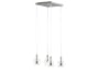 Kenroy Home 80495CH Bubbles Four-Light Chandelier with 6-Inch Clear Glass Bubble Shades