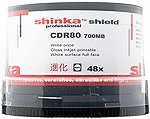 Review Shinka Professional SH13000993 / Shinka Shield Professional CD-R - 52x - 700Mb / 80 Mins - Smudgeproof Full Face White Printable (50 Tub)