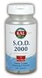 SOD 2000 250 mg By KAL - 100 Tablets