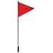 Kwik Tek F-48NJ Deluxe Water Ski Flag with Aluminum Pole NJ Only 48-Inches