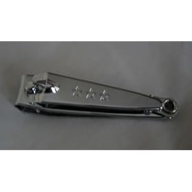 THREE STARS Stainless Steel NAIL CLIPPER - SMALL