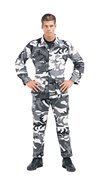 ULTRA FORCE CITY CAMO B.D.U. PANTS- Poly Cotton Twill Material - Size 5XL
