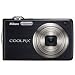 Nikon Coolpix S630 12MP Digital Camera with 7x Optical Vibration Reduction (VR) Zoom and 2.7 inch LCD (Jet Black)