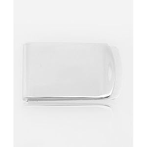 Sterling Silver Wide Plain Money Clip in Fancy Gift Box with Free Shipping