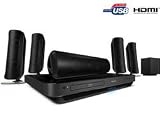 PHILIPS HTS7500 Home Cinema System 5.1 system, DVD/MPEG4 player, Blu-ray disc player, HDMI, USB, Upscaling TV & VIDEO Home Cinema Home cinema system