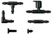 ORBIT 1/4" Barb Tee, 25 per pack