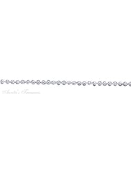 Sterling Silver Bead Chain Anklet Necklace Bracelet 150 1.5mm