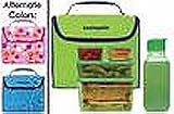 New Wave Enviro Lunchopolis Lunchbox-Color Green
