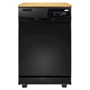 Whirlpool DP1040XTXB Full Console Dishwasher - Black by