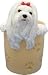 maltese5  - Maltese Dog PenPencil Holder