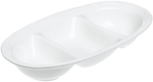 Mikasa Antique White 13-Inch Divided Dish