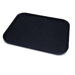 Kitchen: Black Fast Food Tray, 14