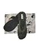 Rebearth Re-tyred eco sandals - Men's UK 8 : Recycled unworn Leather Black (men only)