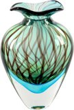 X1294 Handblown Art Glass Sommerso Vase (C44-1)