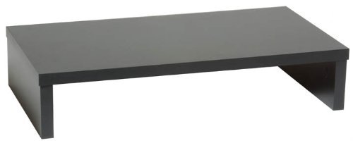 Premium Tv Stand for Flat Screens in Black Low Entertainment Table Top Modern Small Contemporary Design