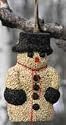 Snow Man Wreath Bird Seeds, 1.8 Lbs