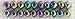 Mill Hill Antique Glass Seed Beads 2.63 Grams Abalone AGBD-03037, 3 Item(s)/Order