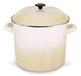 Le Creuset Enamel-on-Steel 8-Quart Covered Stockpot, Dune