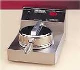 Cone Baker, single, 7'' fixed cast aluminum lock down grid, digital control board, s s construction, non-skid neoprene feet, preheats in approximately 12 min., up to 60 cones per hour, 120V, 7.4 amps