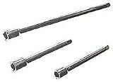 3 Pcs 3/8 Extension Bar Set - (18, 24 & 30)