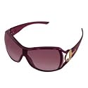 Gucci 2918 Oversize Sunglasses: Fuschia Rose/Pink Grad