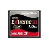 SanDisk SDCFX3-1024-901 1 GB Extreme III CompactFlash Card (Retail Package)