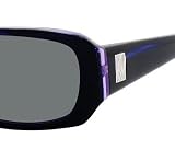 Women's Nine West Black Sunglasses w/Gradient UV Lenses