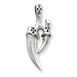 Sterling Silver Gothic Pendant