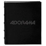 Pioneer Photo Albums Bonded-Leather BI-DIRECTIONAL 200 capacity slide-in pocket albums with Memo - 5x7-Black